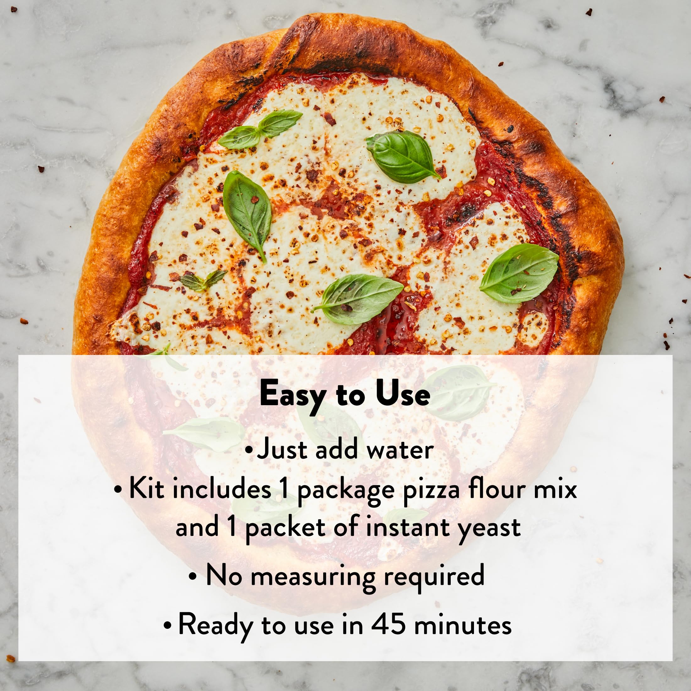 DeLallo Gluten Free Pizza Dough Mix Kit - 17 Oz (3 Pack) | All Purpose Flour for Baking Pizza Crust, Bread & Calzones | Vegan, Dairy Free, All Natural Ingredients | Perfect for Home Baking & Italian Cooking