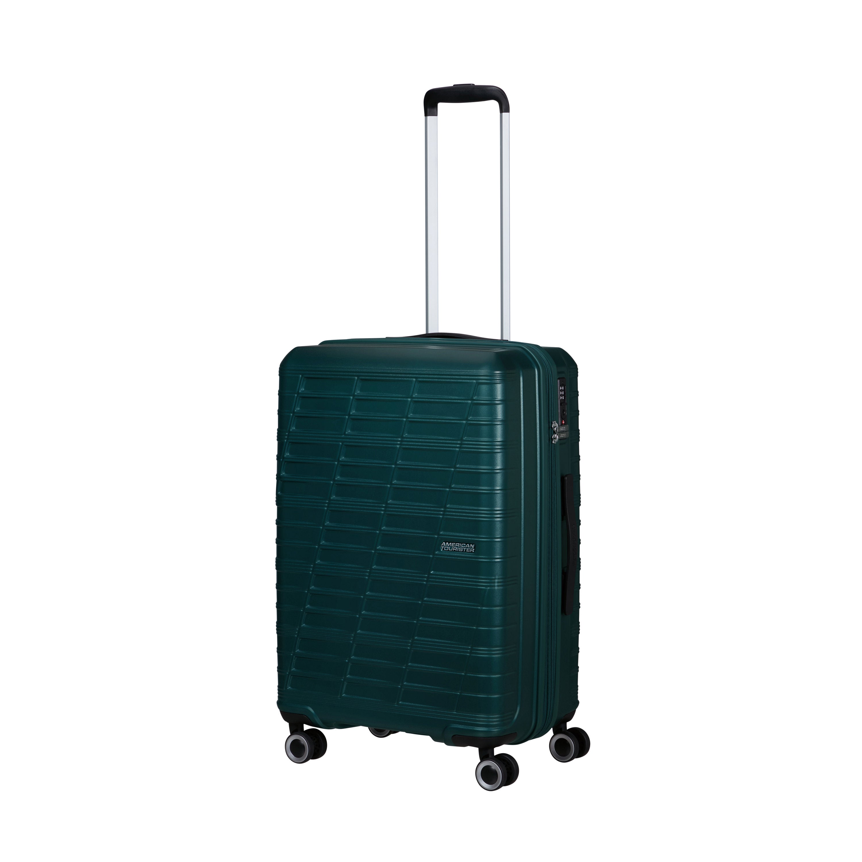 American Tourister Surftime Spinner Expandable Medium Luggage - 28 Inch Lightweight Hardshell Suitcase with 360° Wheels for Travel, Vacation & Business Trips