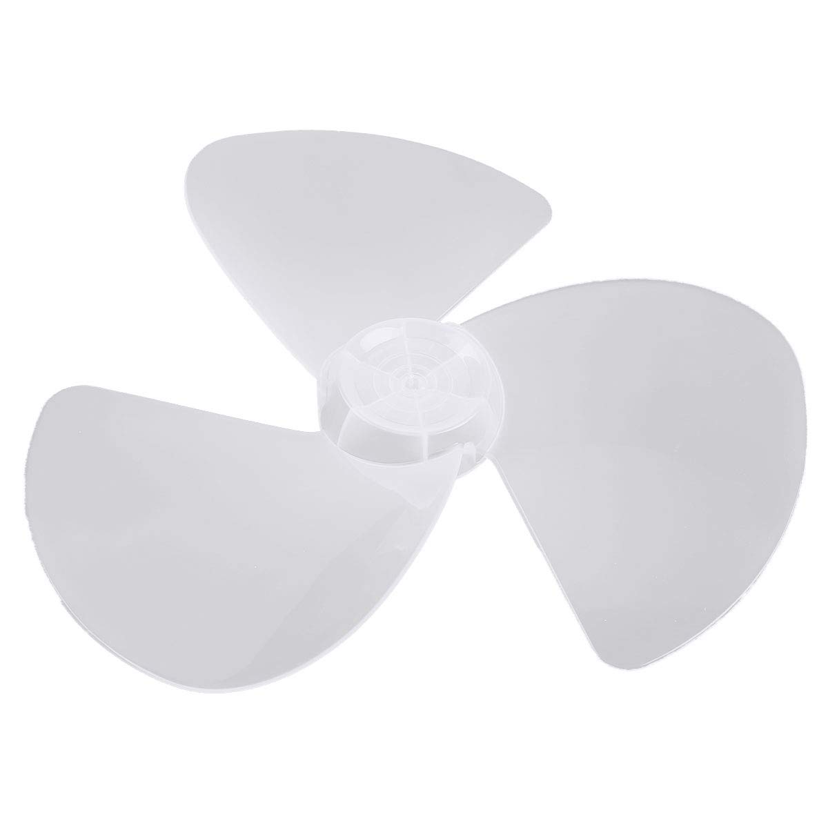**JEATHA 16-Inch Plastic Fan Blade Replacement - 3-Blade Quiet Design for Stand/Pedestal/Table Fans - Household Cooling Accessory (No Fan Nut Included) - Perfect for Bedroom, Living Room & Office Use**