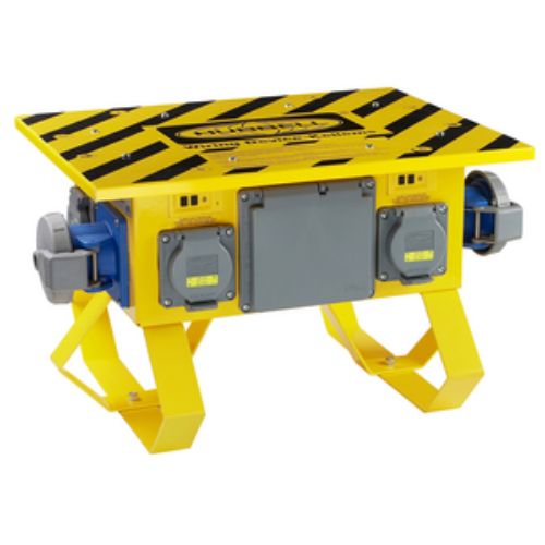 Spider II Portable Power Box 60A 3 Phase 120/208VAC - Heavy Duty Power Distribution for Events, Construction & Emergency Backup