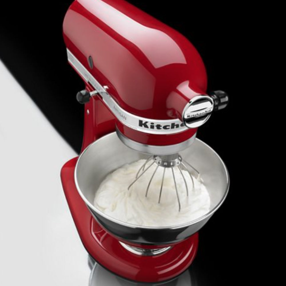 KitchenAid 3 Quart Stainless Steel Mixing Bowl for Baking, Cooking & Food Prep - Perfect for Stand Mixers, Dough Kneading & Meal Preparation