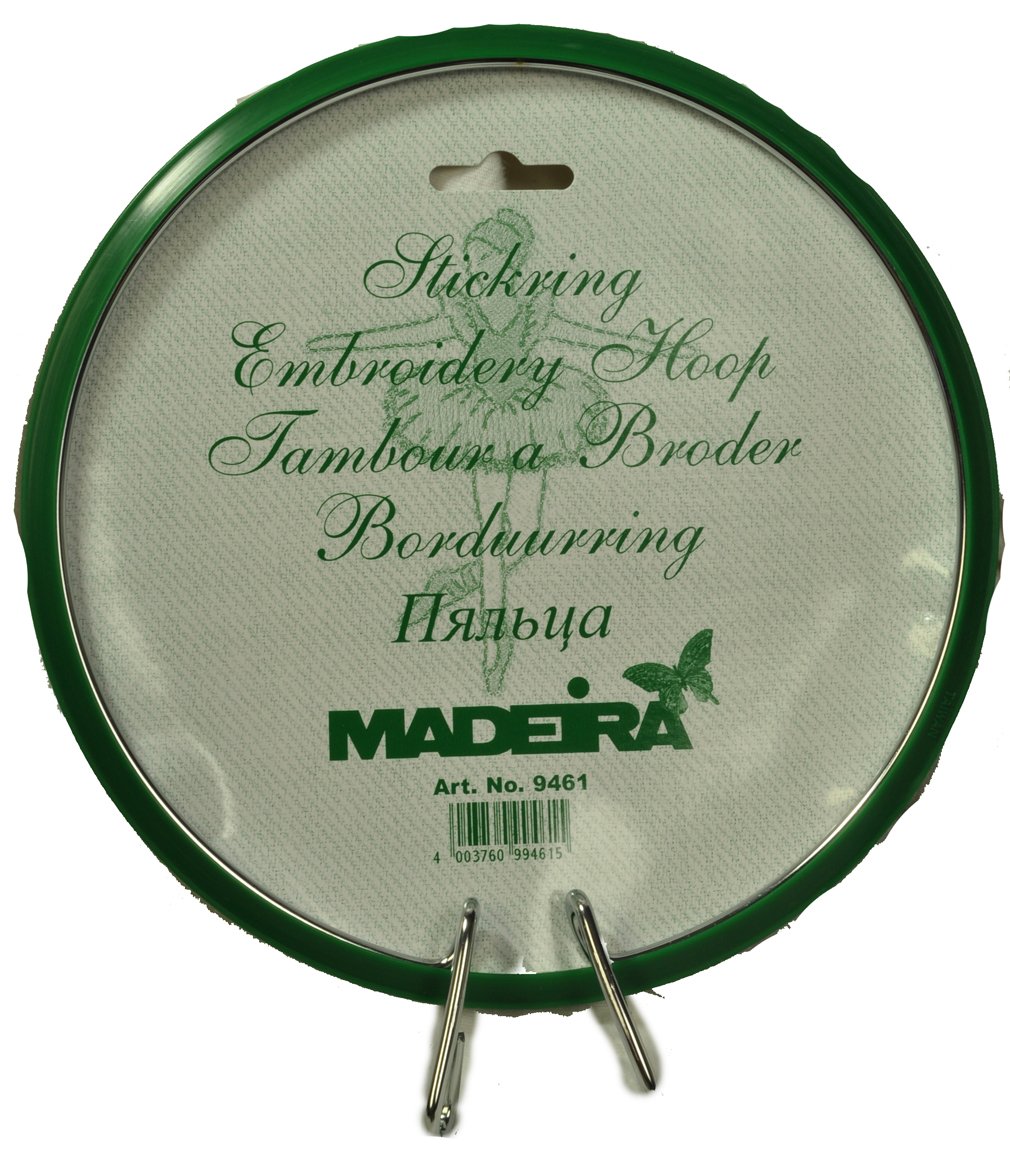 Madeira 7-Inch Wooden Sewing Embroidery Hoop for Hand Embroidery & Cross Stitch - Perfect for DIY Crafts, Quilting & Fabric Projects