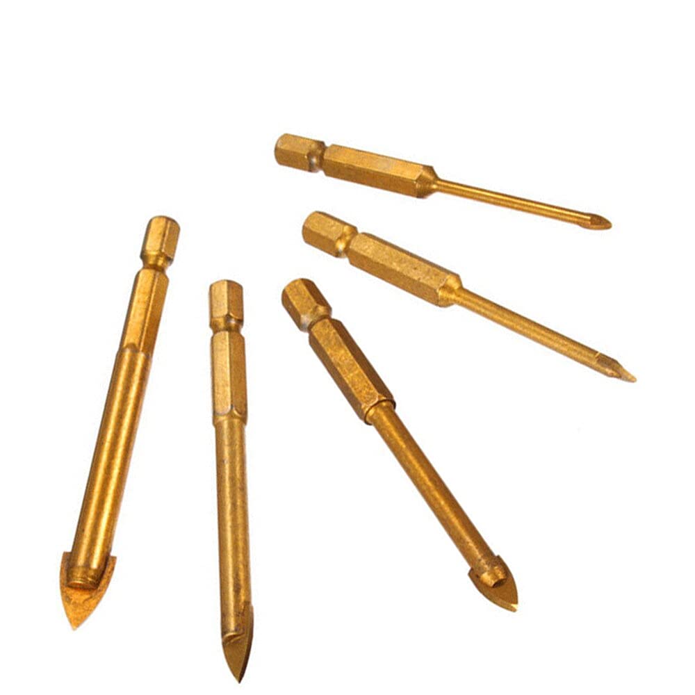 8mm Glass & Ceramic Tile Drill Bit Set with 1/4