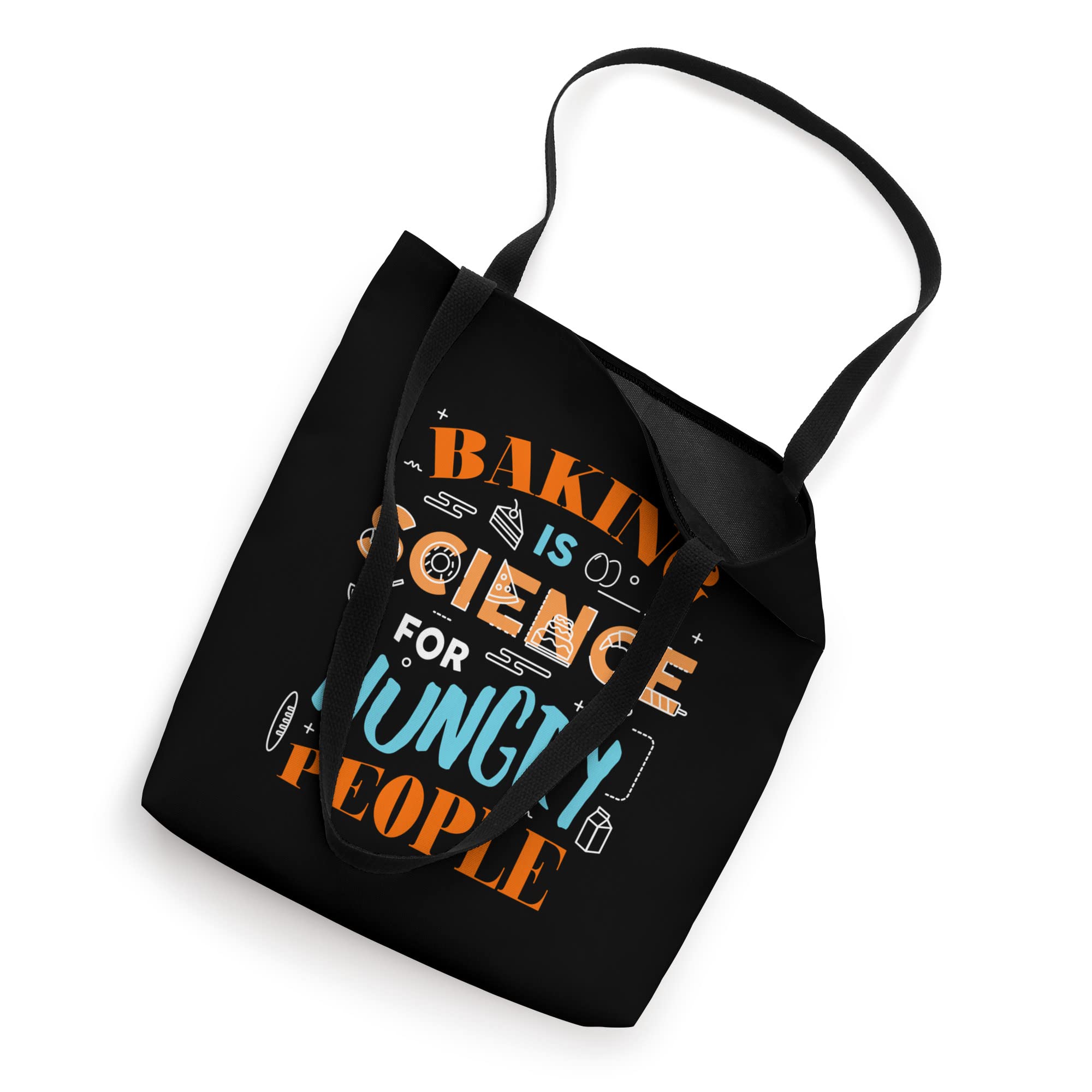 Funny Baking Tote Bag for Bakers & Dessert Chefs - Humorous Gift for Baking Lovers - Perfect for Grocery Shopping, Farmers Market & Kitchen Use