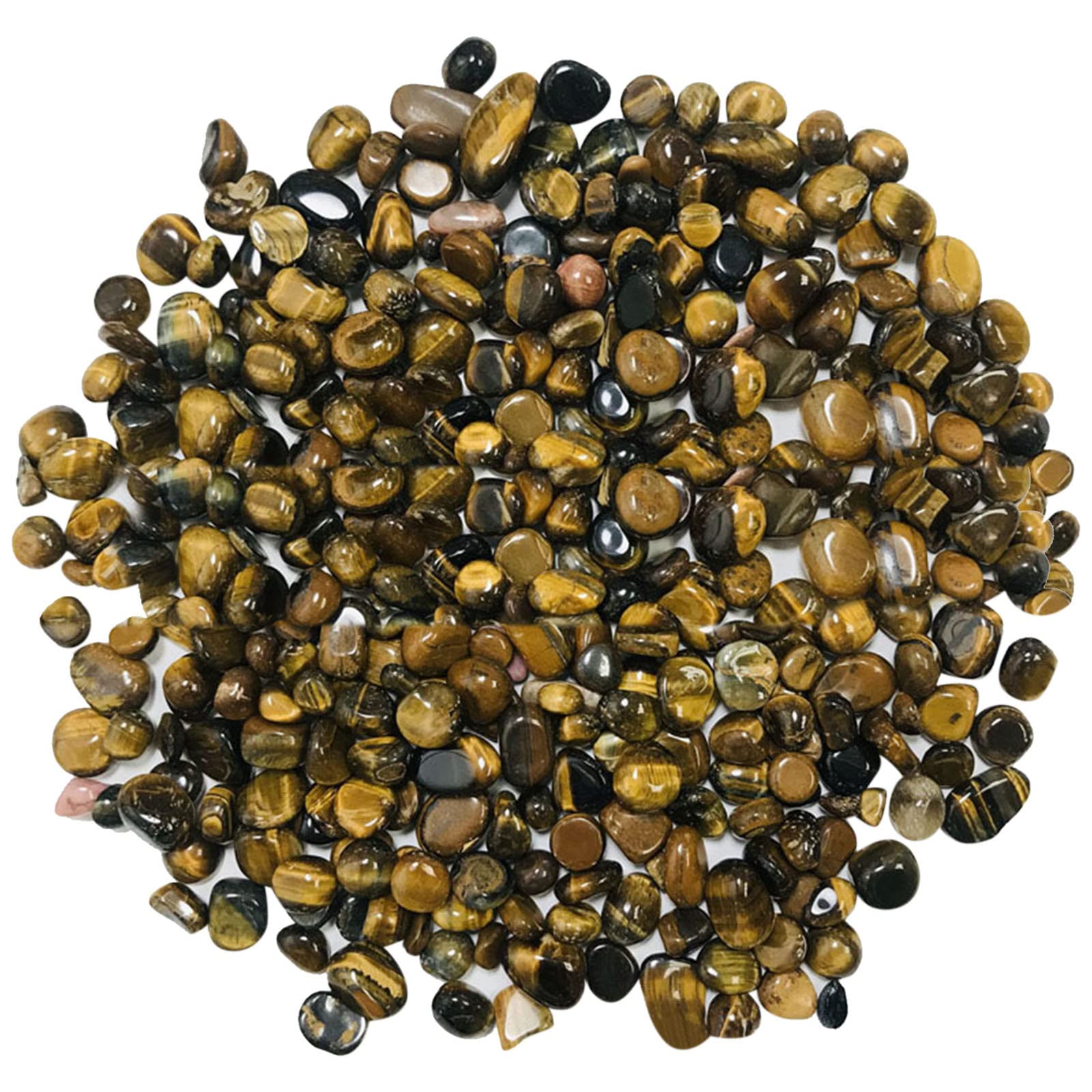 Natural Polished Gravel Stones for Plants & Aquariums - Decorative River Crystals for Succulents & Potted Plants