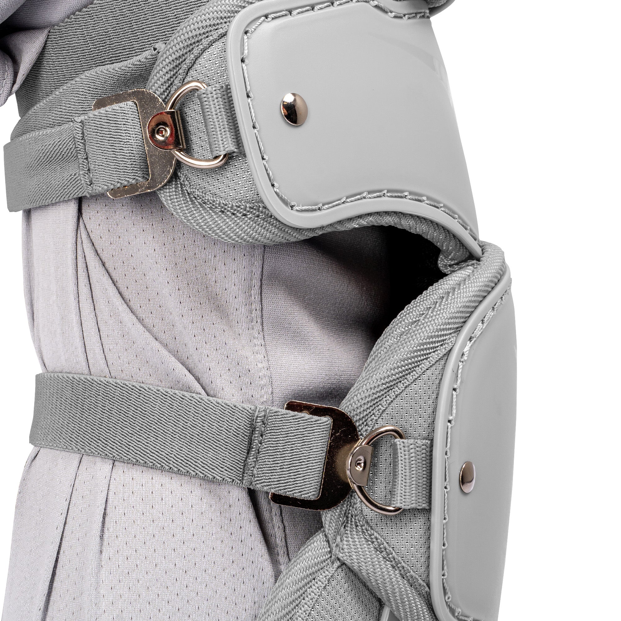 FORCE3 XS3® PRO ELITE Baseball Catcher Leg Guards - Adult Size | Lightweight Protective Gear for PitchCom® System | Perfect for MLB, College & Youth Games