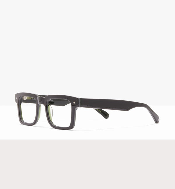 Stylish Troy Eyeglasses for Men & Women - Trendy Lightweight Frame with UV Protection - Perfect for Reading, Driving & Daily Wear