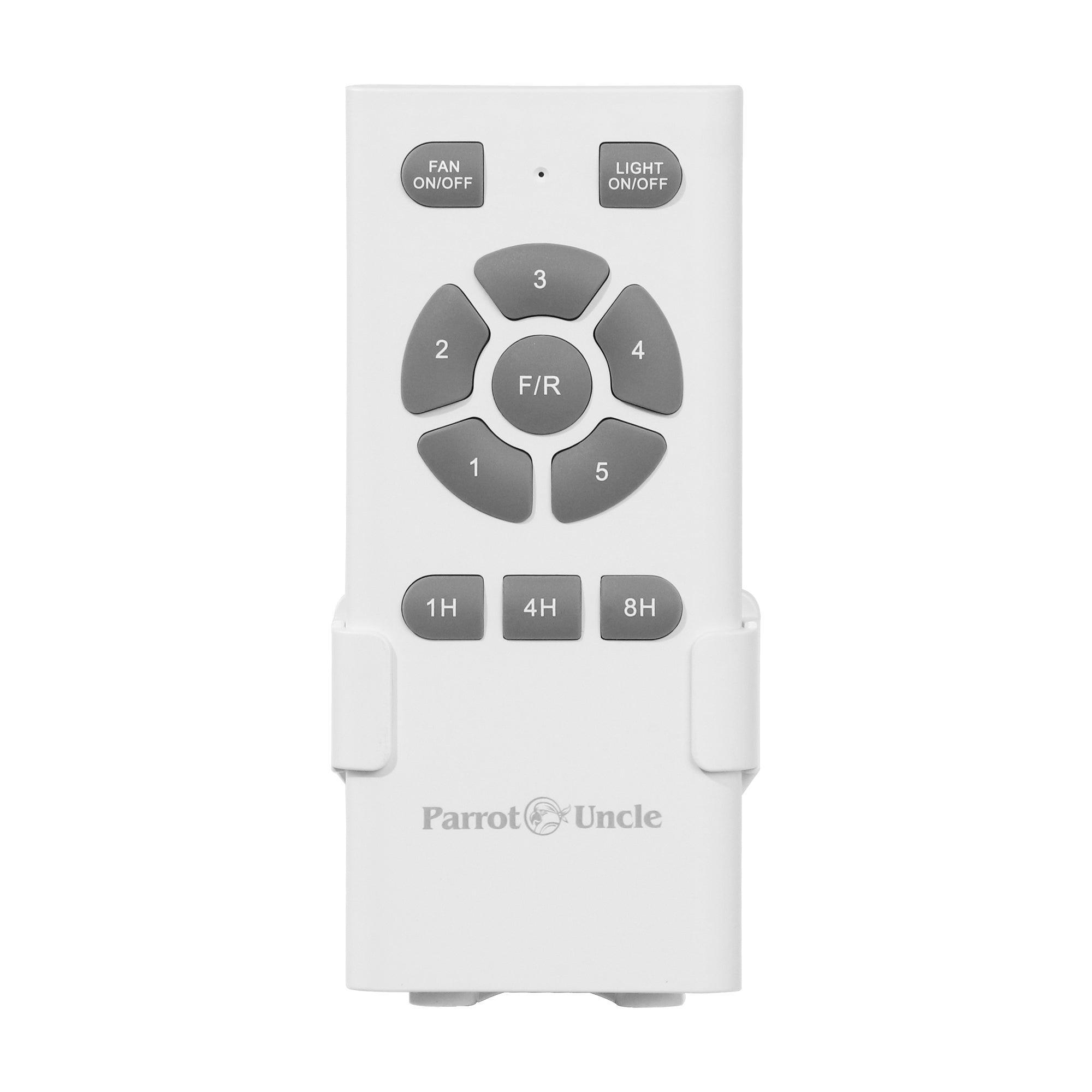 Parrot Uncle Universal Ceiling Fan Remote Control Replacement for BBB70 2315BC, BBB60 3180BK, F8246, BBA544003CA Models - Perfect for Bedroom, Living Room & Office Cooling