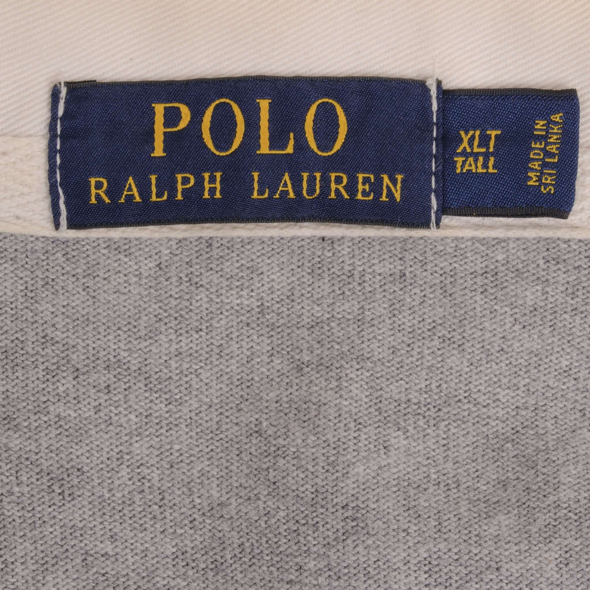Polo Ralph Lauren P67 Grey Rugby Polo Shirt for Men - Size XL Tall - Classic Casual & Athletic Wear for Golf, Work & Everyday Style