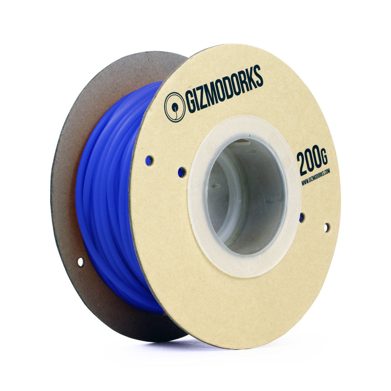 Premium Gizmo Dorks PLA Filament 1.75mm for 3D Printers - 200g Blue | High-Quality 3D Printing Material for DIY Projects, Prototyping & Creative Designs