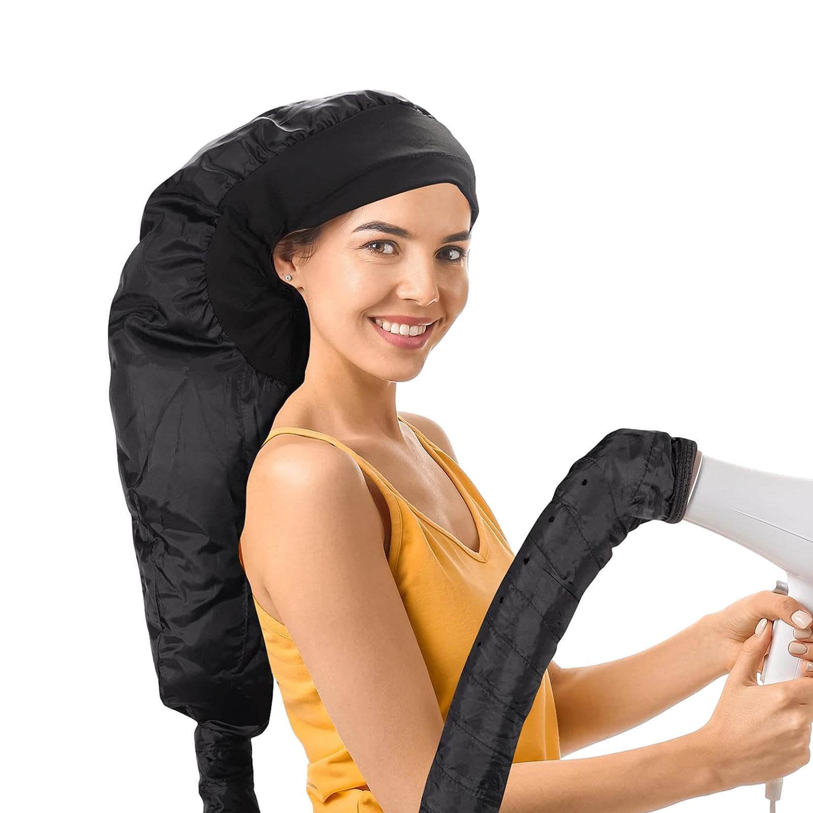 Professional Bonnet Hair Dryer for Curly & Long Hair - Large Hooded Hair Dryer Attachment for Braids, High-Volume & Natural Hair - Perfect for Salon, Home Use & Travel Styling