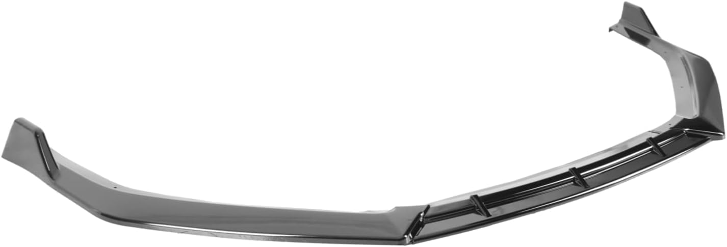 2018-2019 Hyundai Sonata Glossy Black 3PC Front Bumper Lip Splitter Kit - Aggressive Style Upgrade for Street Racing & Car Shows