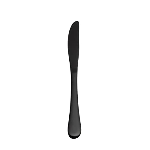 Matte Black Dinner Knife