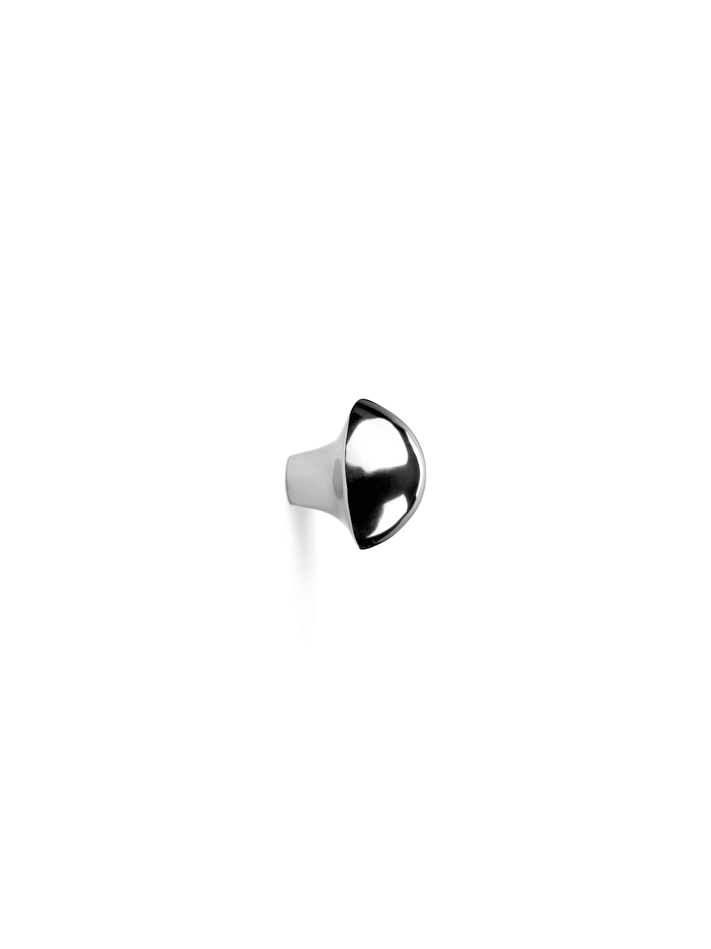 FERM LIVING x Helena Rohner Mushroom Wall Hook - Stainless Steel Hooks for Coats, Keys & Home Decor - Perfect for Entryway, Bathroom & Kitchen Organization