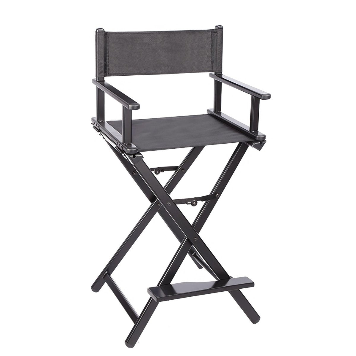 Portable Director Makeup Chair MC151 - Lightweight Folding Styling Chair for Salon, Film Set & Home Beauty Use