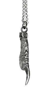 Pukeho Claw Small Silver Necklace for Women - Dainty Minimalist Jewelry Gift for Her - Perfect for Everyday Wear, Date Night & Special Occasions