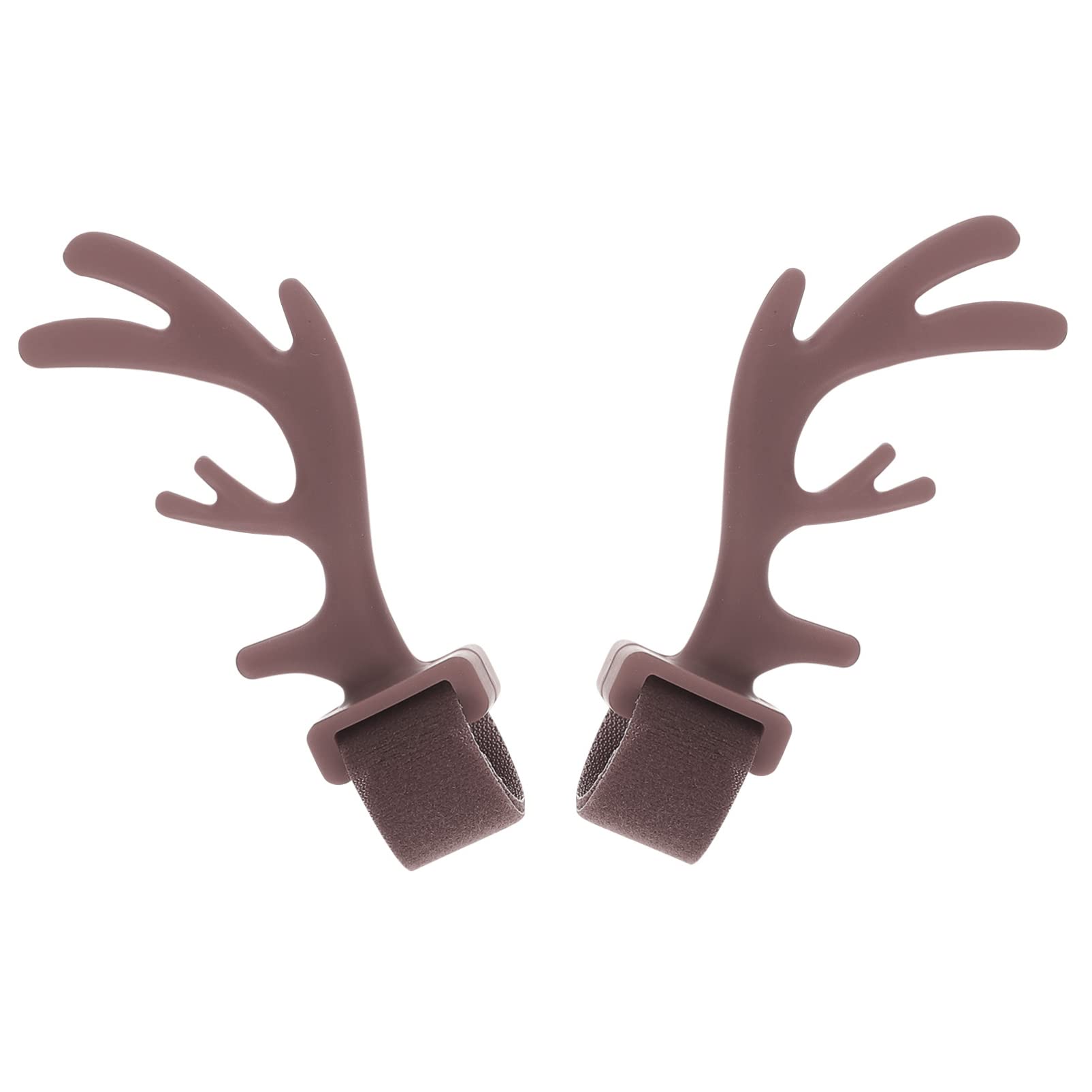 Gatuida 5 Pairs Soft Silicone Christmas Headband Antlers - Cute Reindeer Ear Headphones Accessories for Cosplay, Holiday Decor & Festive Parties - Perfect for Christmas Costumes, Office Celebrations & Family Gatherings