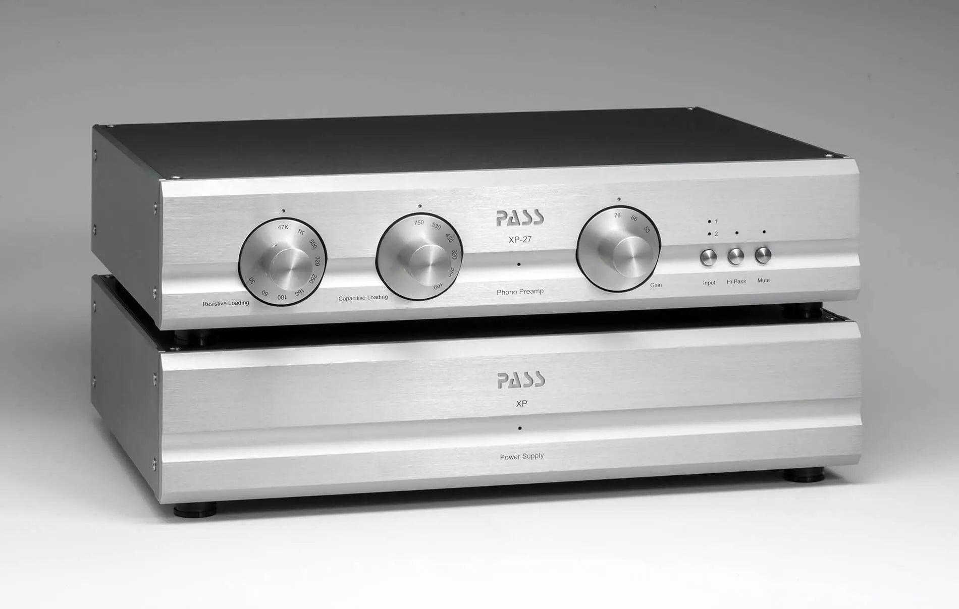 Pass Labs XP 27 Two Chassis Phonostage - High-End Phono Preamplifier for Vinyl Records | Perfect for Audiophiles & Home Theater Systems