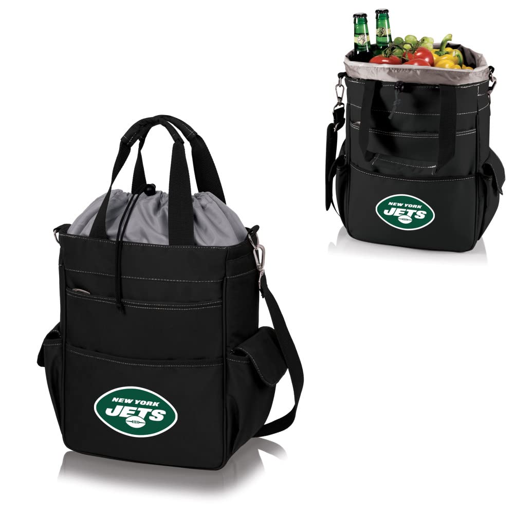 PICNIC TIME NFL Activo Insulated Tote Cooler Bag - Portable Soft-Sided Cooler for Picnics, Beach, Tailgating & Outdoor Activities - Officially Licensed NFL Team Designs