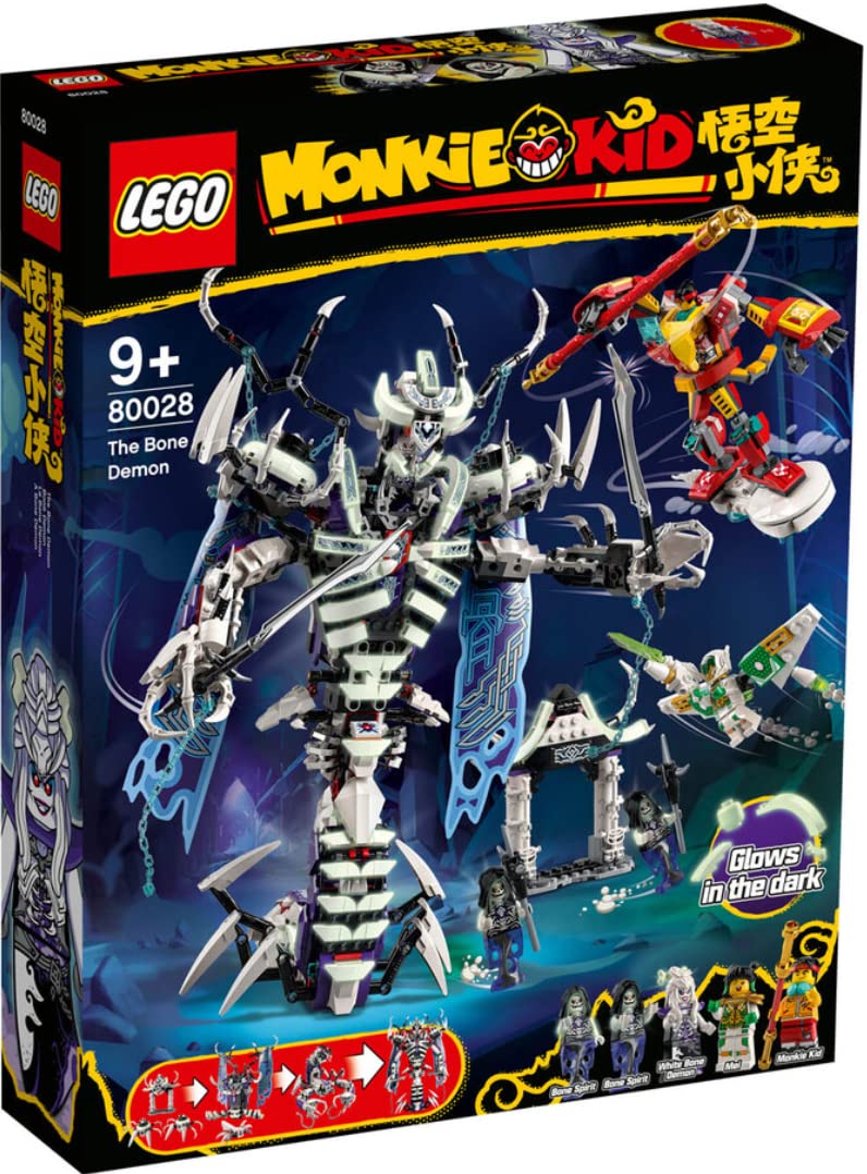 LEGO Monkie Kid Bone Demon Building Set 80028 – Creative Construction Toy for Kids & Collectors – Perfect for Play, Display, and Gifts