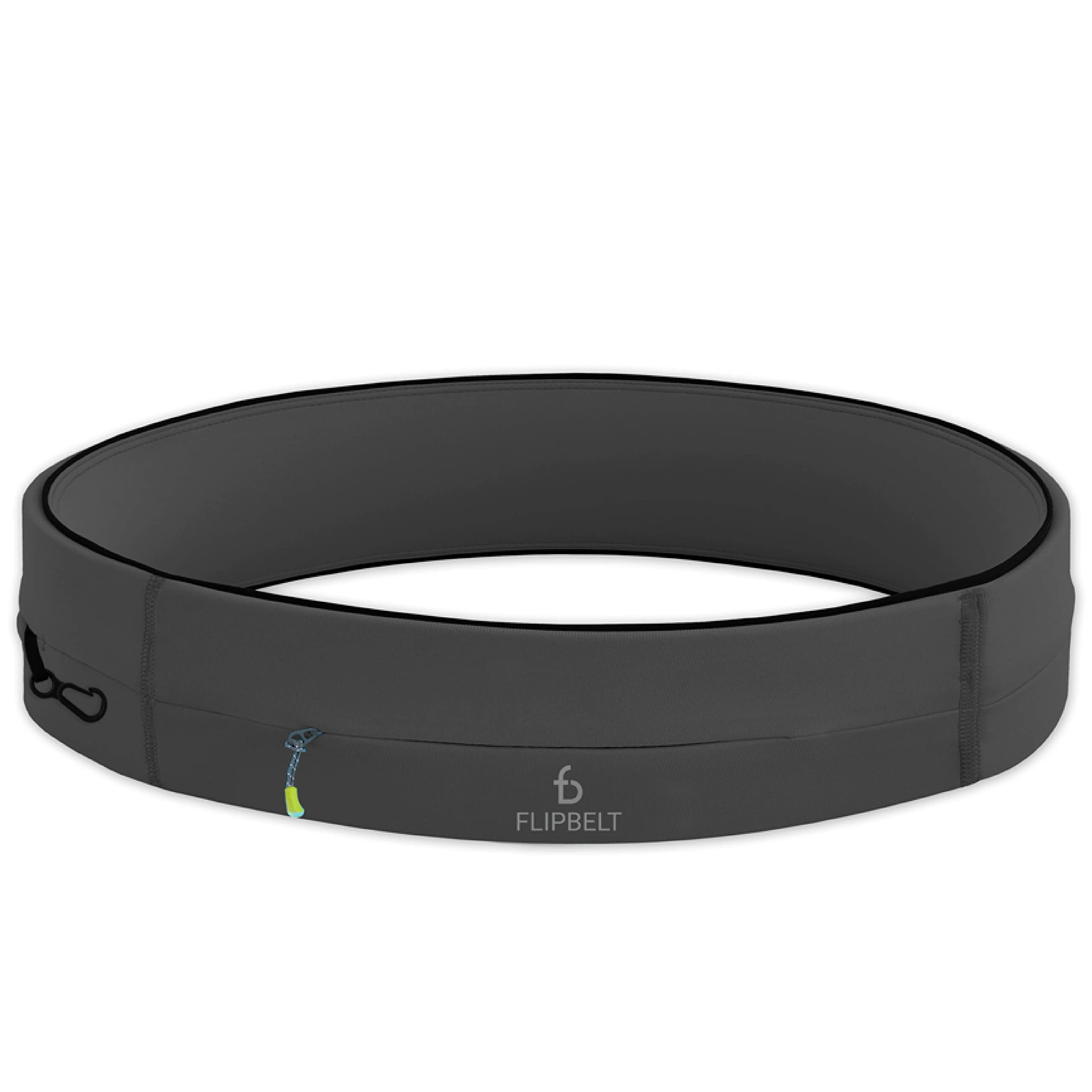 FlipBelt Zipper Running Belt - Adjustable Waist Pack for Fitness, Jogging & Hiking - Hands-Free Phone Holder for iPhone & Android - Perfect for Gym, Travel & Outdoor Activities
