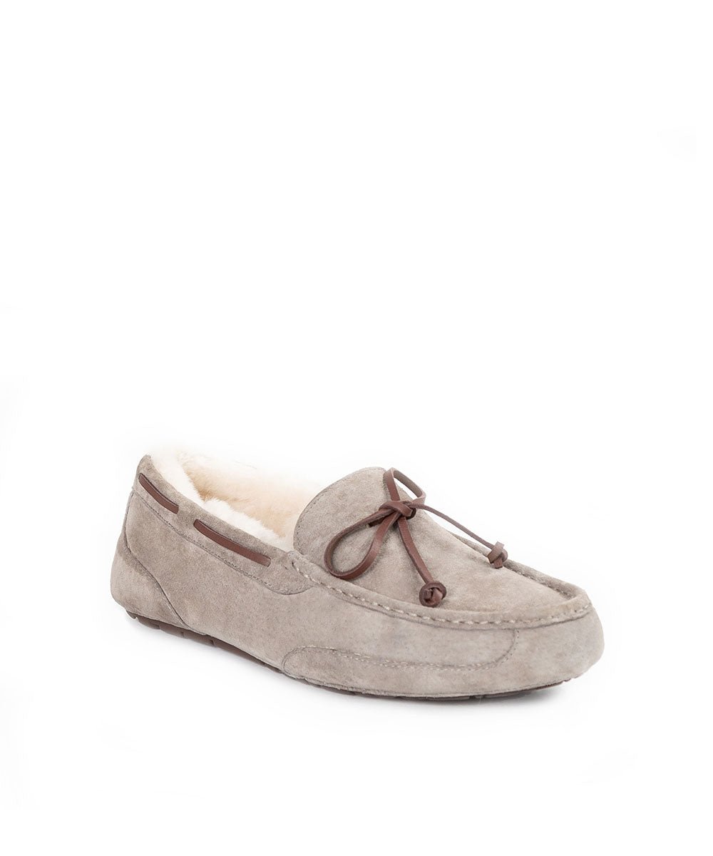 Men's Arlie UGG Moccasin Slippers - Genuine Sheepskin Indoor/Outdoor House Shoes for Winter Comfort & Warmth | Perfect Cozy Gift for Him, Home Lounging & Casual Wear