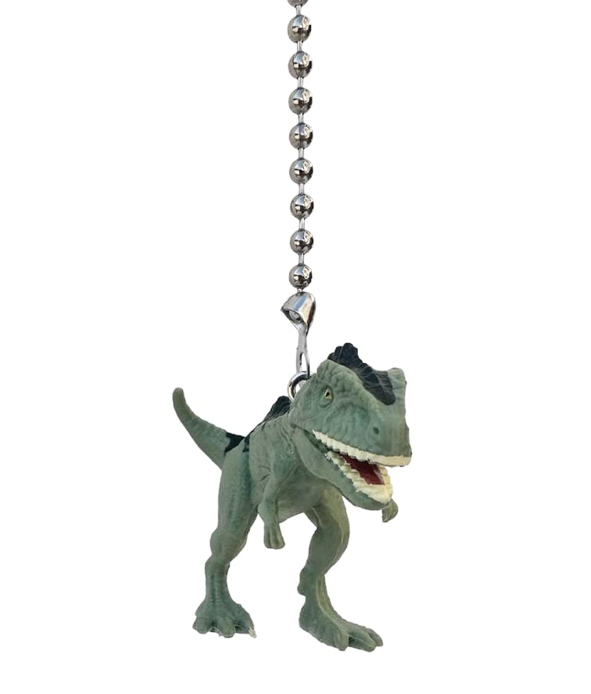 Mattel Dinosaur Ceiling Fan Pull Chain - Giganotosaurus Toy Light Cord for Kids Room Decor | Perfect for Bedroom, Playroom & Themed Nursery