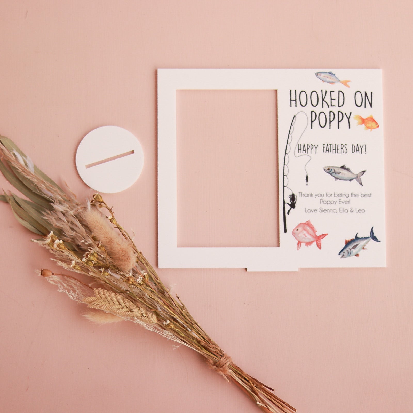 Personalized Acrylic Photo Frame with Hook - Perfect for Wall Display, Home Decor, and Gift Giving