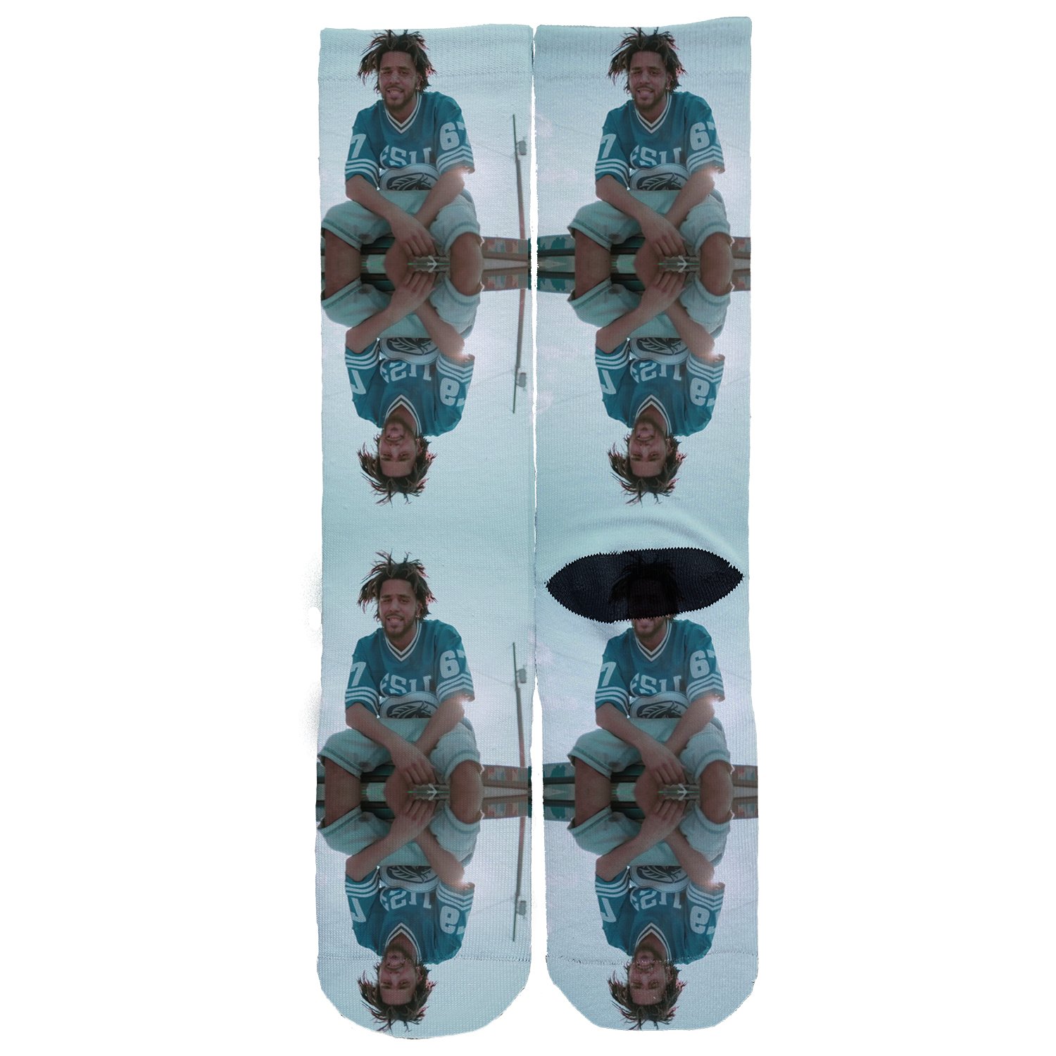J Cole Prophet II Custom Socks - Official Memo Apparel Merchandise - Perfect for Hip-Hop Fans & Concert Gifts