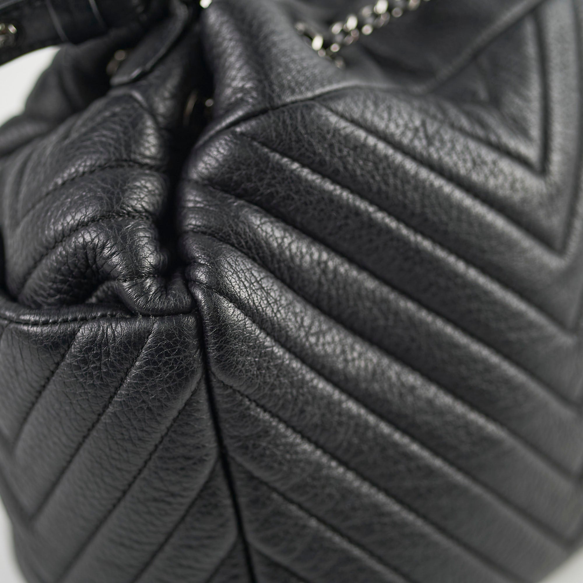 Chanel Black Bucket Bag 2023 Collection - Luxury Leather Shoulder Bag for Women | Perfect for Date Night, Office & Travel Accessories