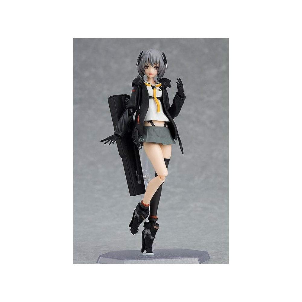 Roku Figma Action Figure - Heavily Armed High School Girls Collectible (Multicolor) | Perfect for Anime Fans, Display Shelves & Gift Giving