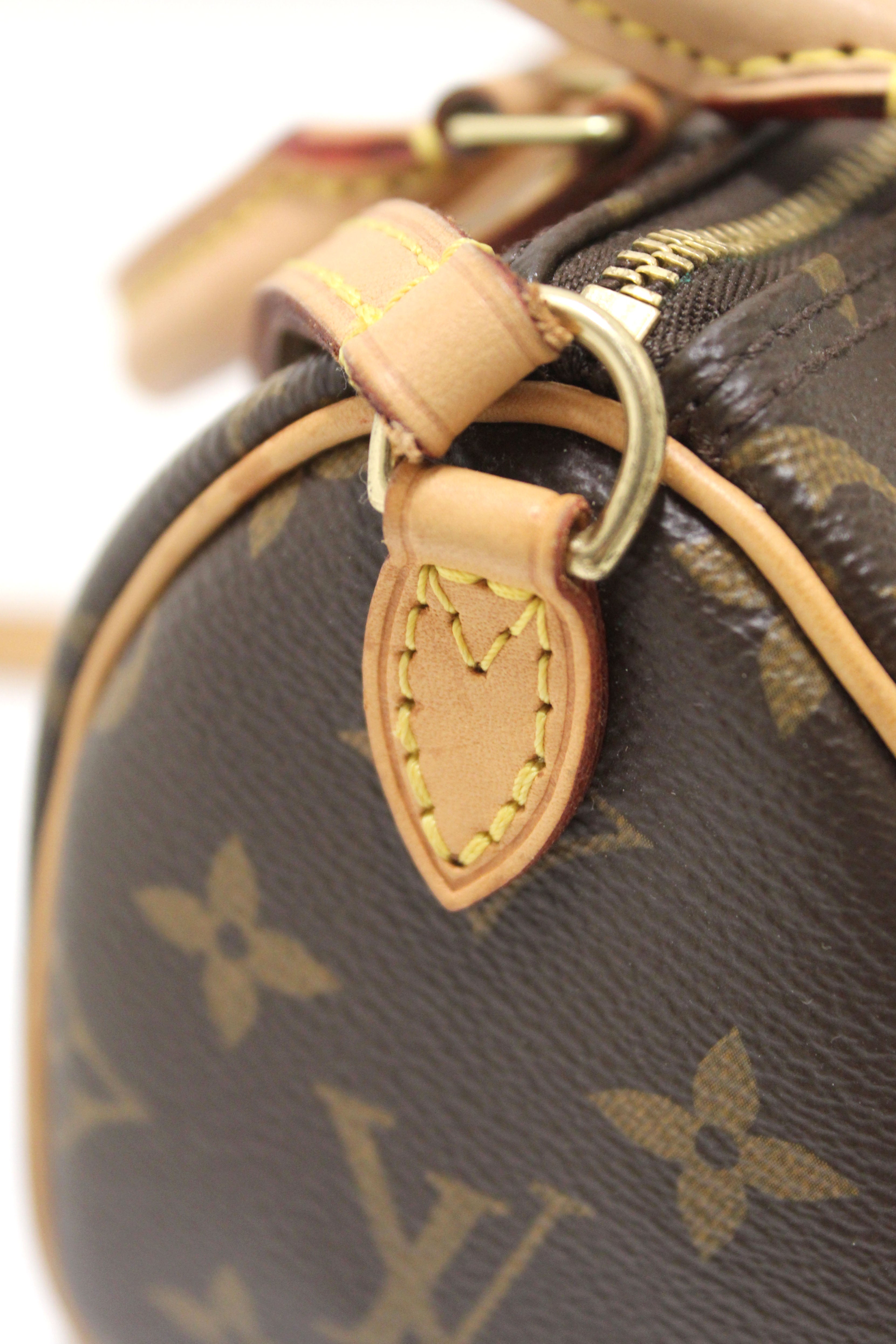 Authentic Louis Vuitton Monogram Nano Speedy Crossbody Bag - Luxury Designer Handbag for Women, Perfect for Everyday Use, Travel & Special Occasions