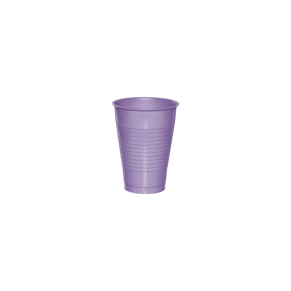 240-Pack Purple Disposable Plastic Cups 16oz - Lavender Party Tumblers for Drinking, Weddings, BBQs & Outdoor Events - Bulk Club Pack
