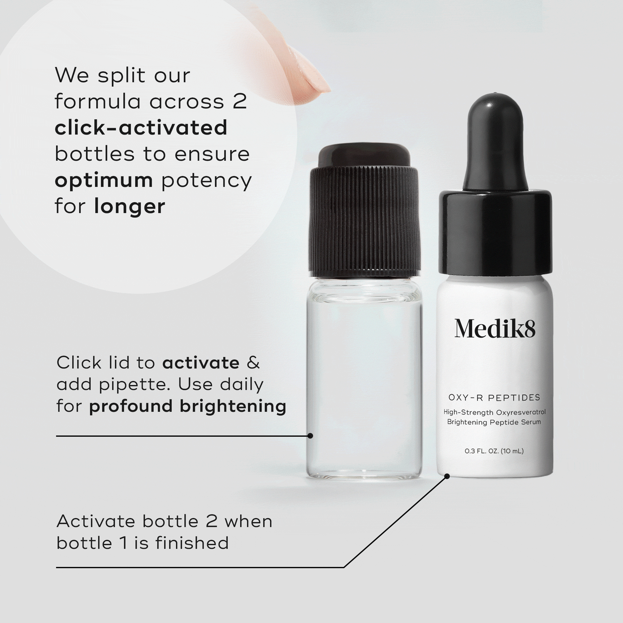 Oxy R Peptides - Premium Anti-Aging & Skin Rejuvenation Serum for Face & Neck | Reduce Wrinkles & Fine Lines | Perfect for Nighttime Skincare Routine & Daily Moisturizing