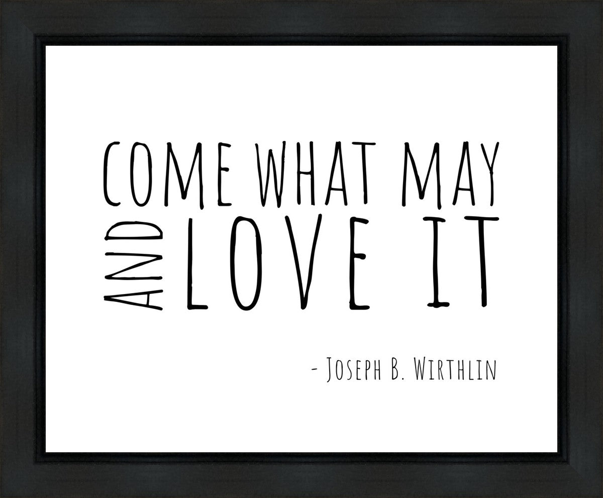 Come What May Gallery Wrap Canvas Art - High-Quality Wall Decor for Living Room, Bedroom & Office - Perfect for Home & Gifts