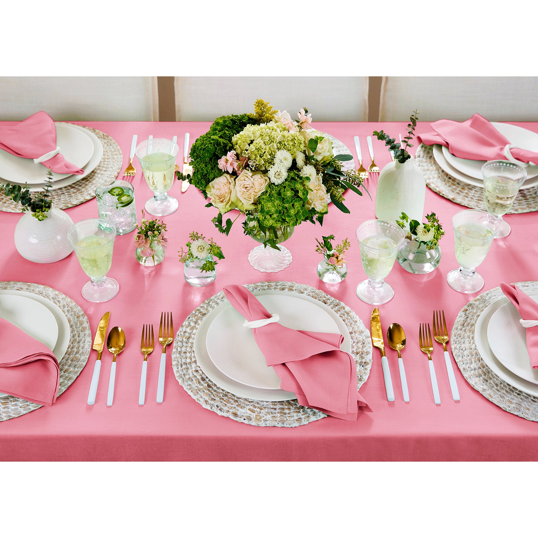 Premium Fete Tablecloth for Parties & Events - Waterproof & Wrinkle-Resistant - Perfect for Weddings, Birthdays & Outdoor Gatherings