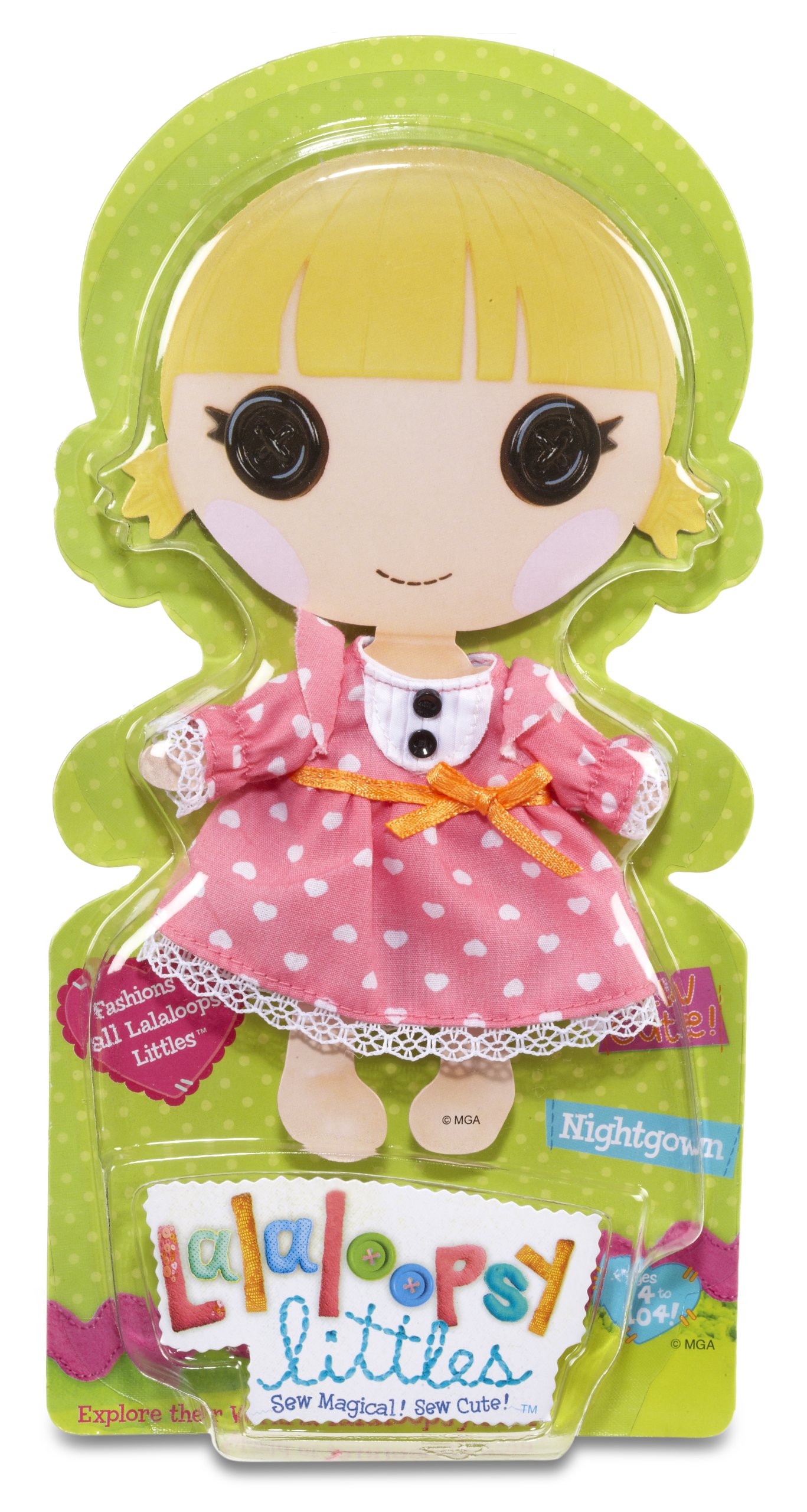 Lalaloopsy Littles Doll Fashion Pack - Style 1 | Cute Outfit Set for 10
