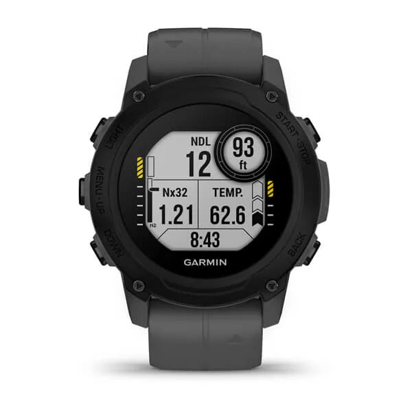 Garmin Descent G1 Dive Computer - Professional Scuba Diving Watch with GPS, Compass & Heart Rate Monitor | Perfect for Underwater Exploration, Spearfishing & Marine Adventures