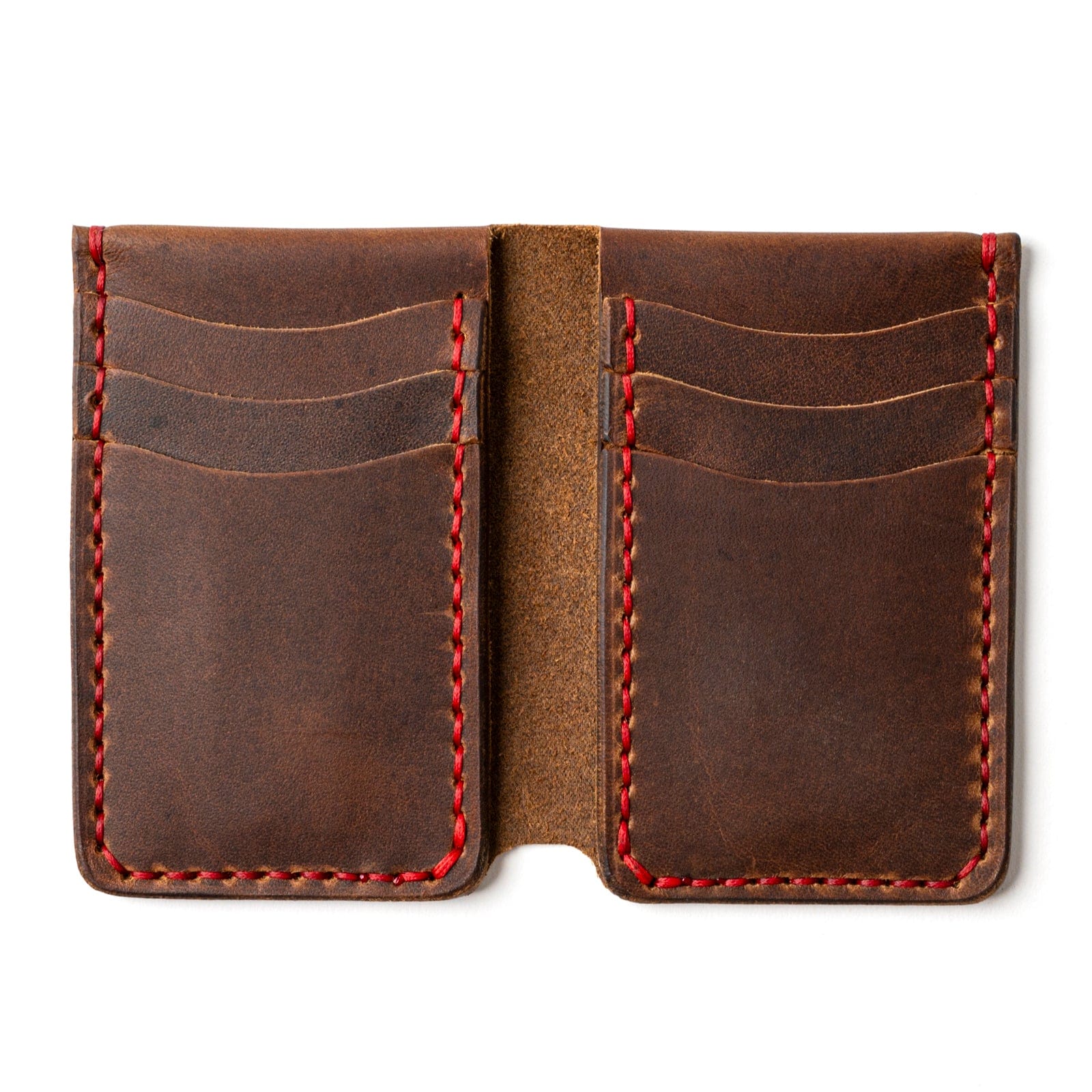 Premium Genuine Leather Vertical Wallet for Men - Slim RFID Blocking Bifold Credit Card Holder - Perfect for Business, Travel & Everyday Use