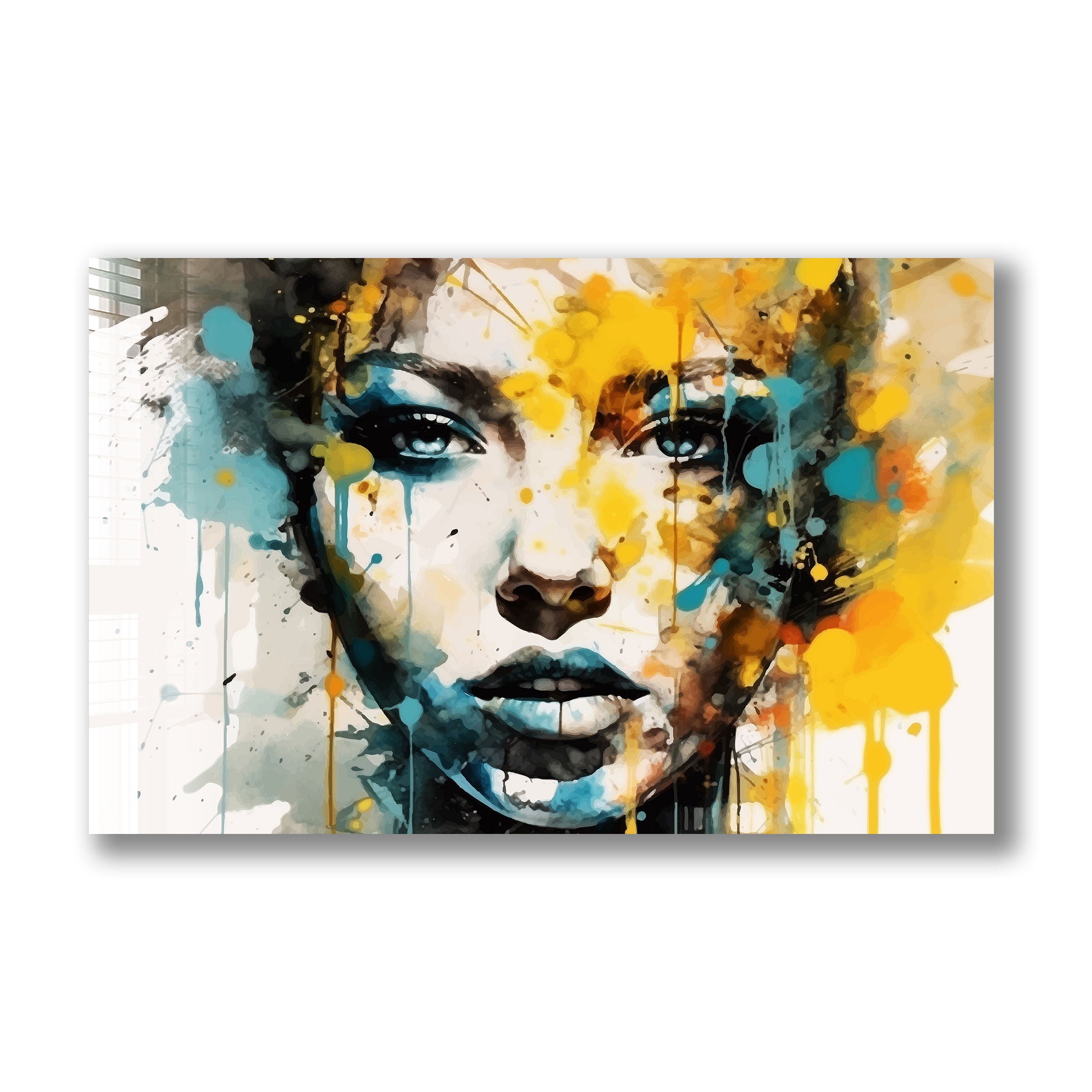 Beautiful Illustration Girl Art Print - Elegant Wall Decor for Bedroom, Living Room & Office - Perfect Gift for Art Lovers