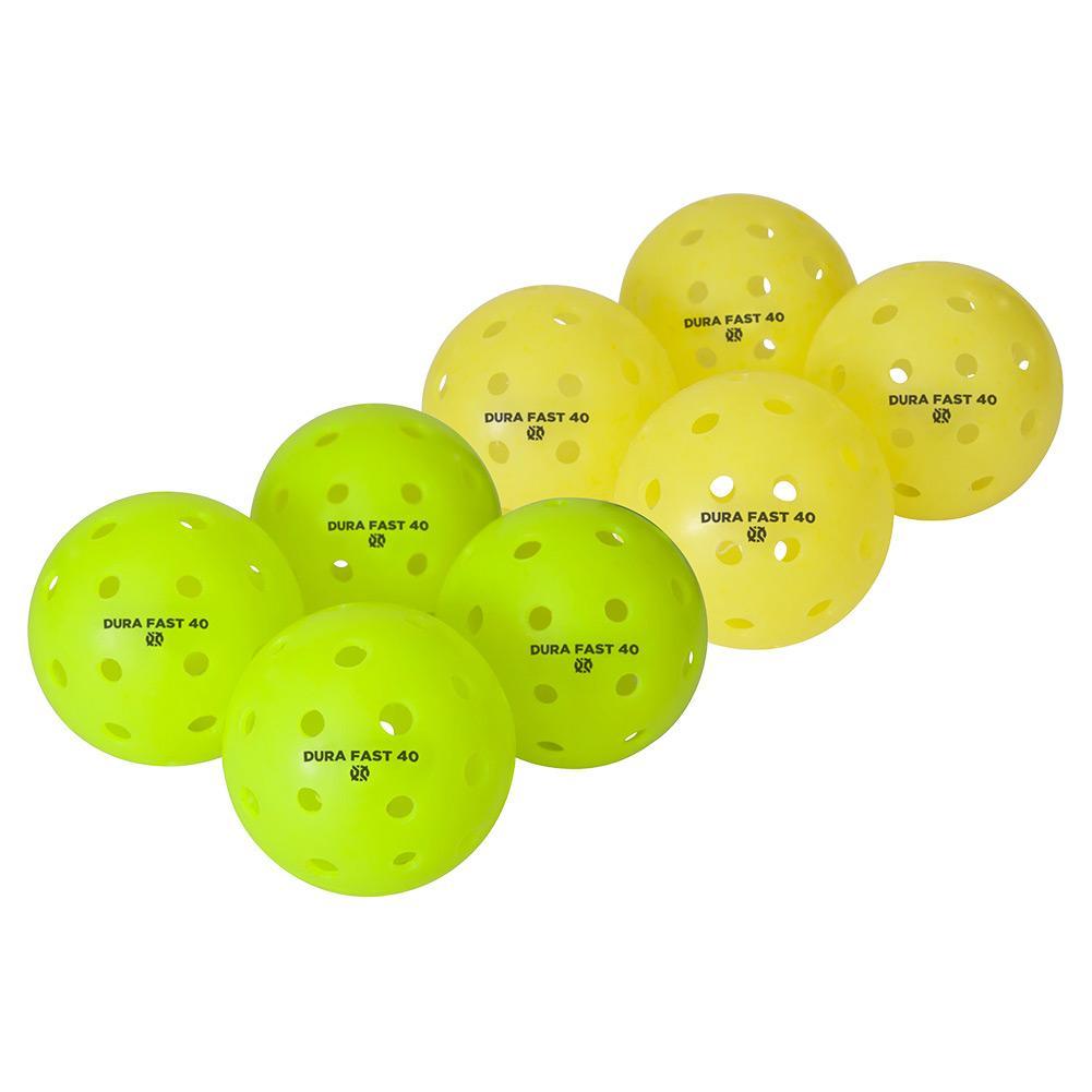 Dura Fast 40 Outdoor Pickleball Balls - 4 Pack | Professional Grade for Competitive Play & Training | Perfect for Backyard, Court & Tournament Use