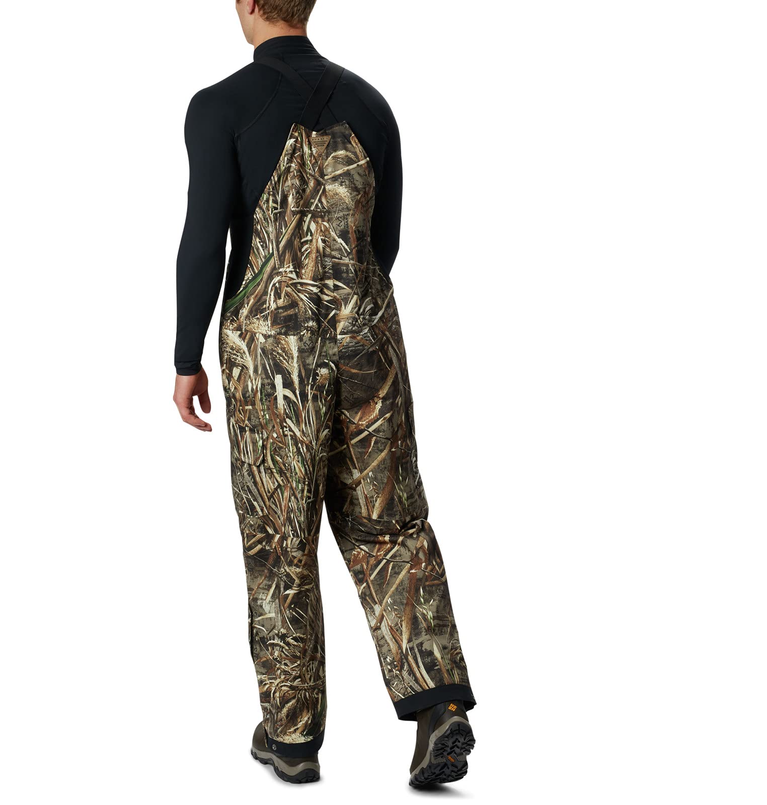 Columbia Men's Widgeon III Bib Overalls - Waterproof & Insulated Winter Workwear for Outdoor Jobs, Hunting & Fishing