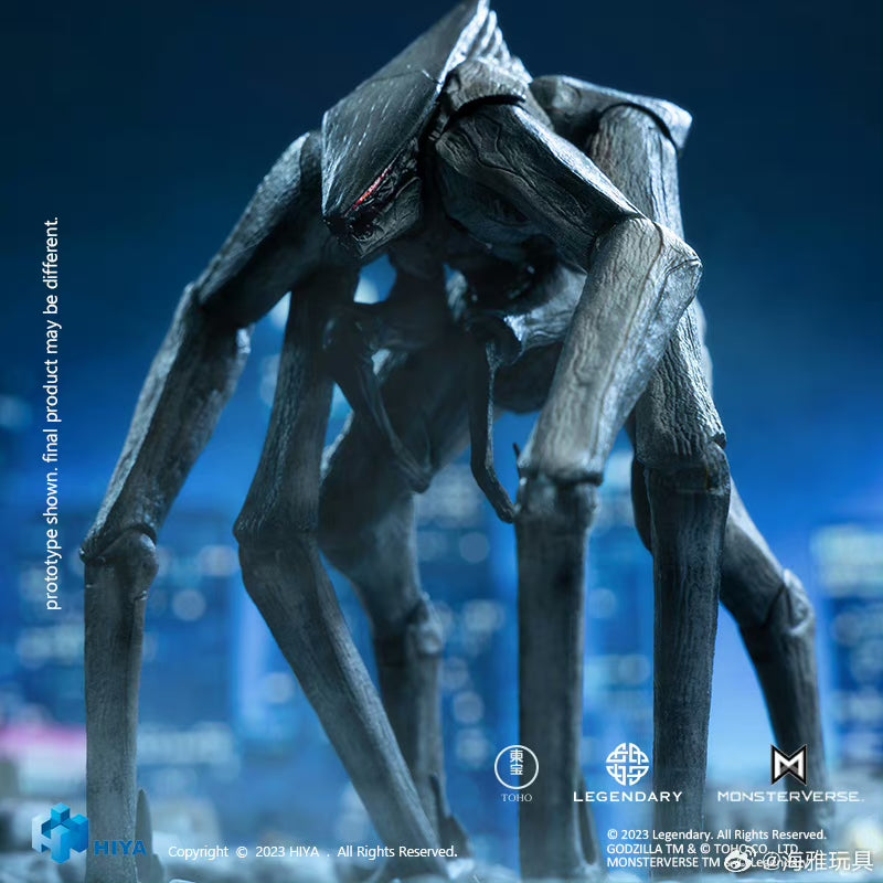 HIYA 15cm Godzilla (2014) vs Female MUTO Action Figure - Exquisite Basic Series Reissue - Perfect for Collectors & Movie Fans Display