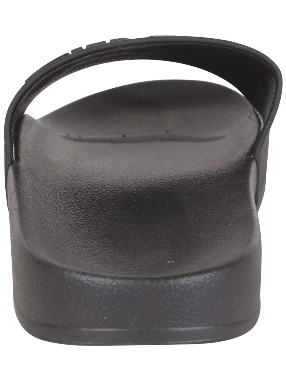 Levi's 3D Slides Black Monochrome Men's Sandals with Logo - Size 12 | Comfortable Summer Slides for Beach, Pool & Casual Wear
