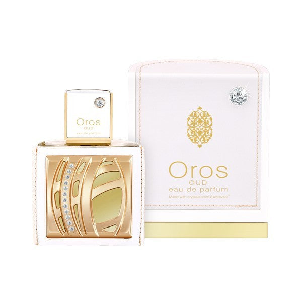 Armaf Oros Oud Eau de Parfum for Men - 50ML Luxury Perfume with Swarovski Crystals | Elegant Fragrance for Date Nights & Special Occasions