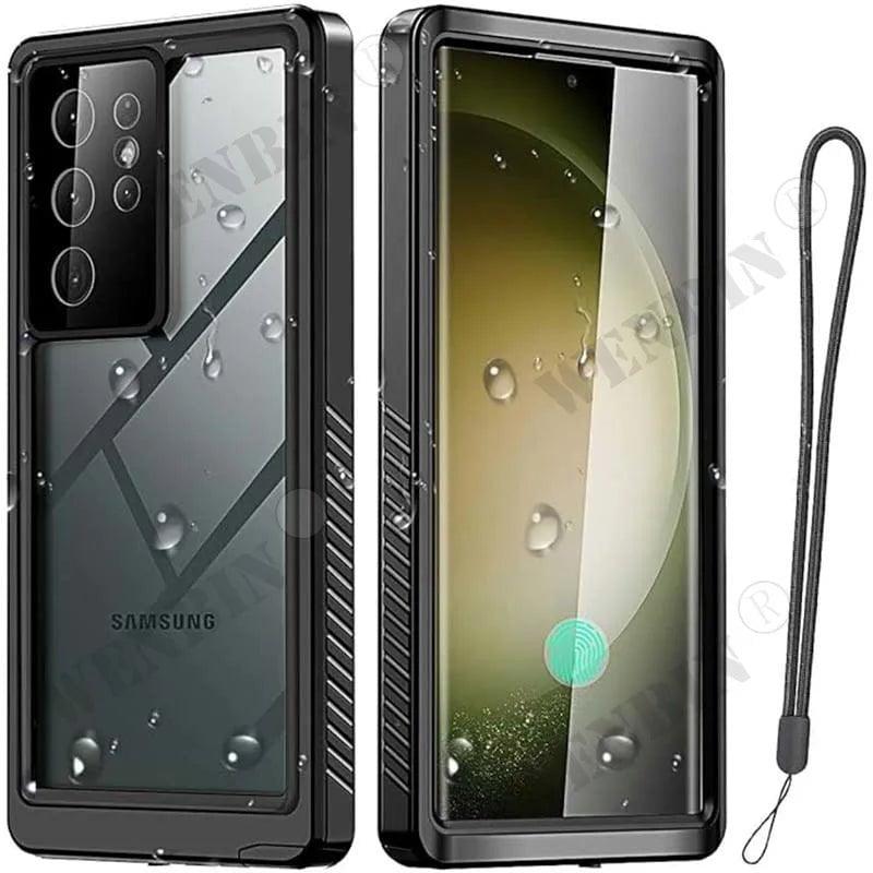 Samsung Galaxy S24 Waterproof Case IP68 Rated - Shockproof & Dustproof Protection for Swimming, Outdoor Adventures & Daily Use