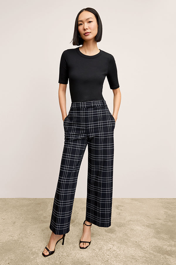 Abby Jean Powerstretch Plaid Fleece Jacket - Black & White - Warm & Comfortable for Outdoor Activities & Casual Wear