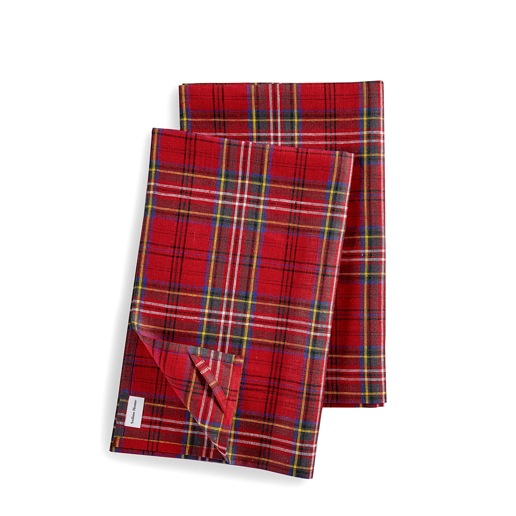 Classic Tartan Plaid Kitchen Towels Set of 2 - Absorbent Cotton Dish Towels for Drying Dishes, Cleaning & Decor - Perfect for Farmhouse, Rustic & Modern Kitchens