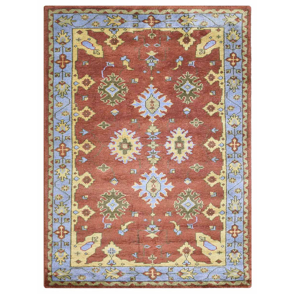 Dreams Reverie Hand Knotted Rug - Premium Handmade Wool Area Rug for Living Room, Bedroom - Soft & Durable Home Decor for Boho, Farmhouse & Modern Interiors