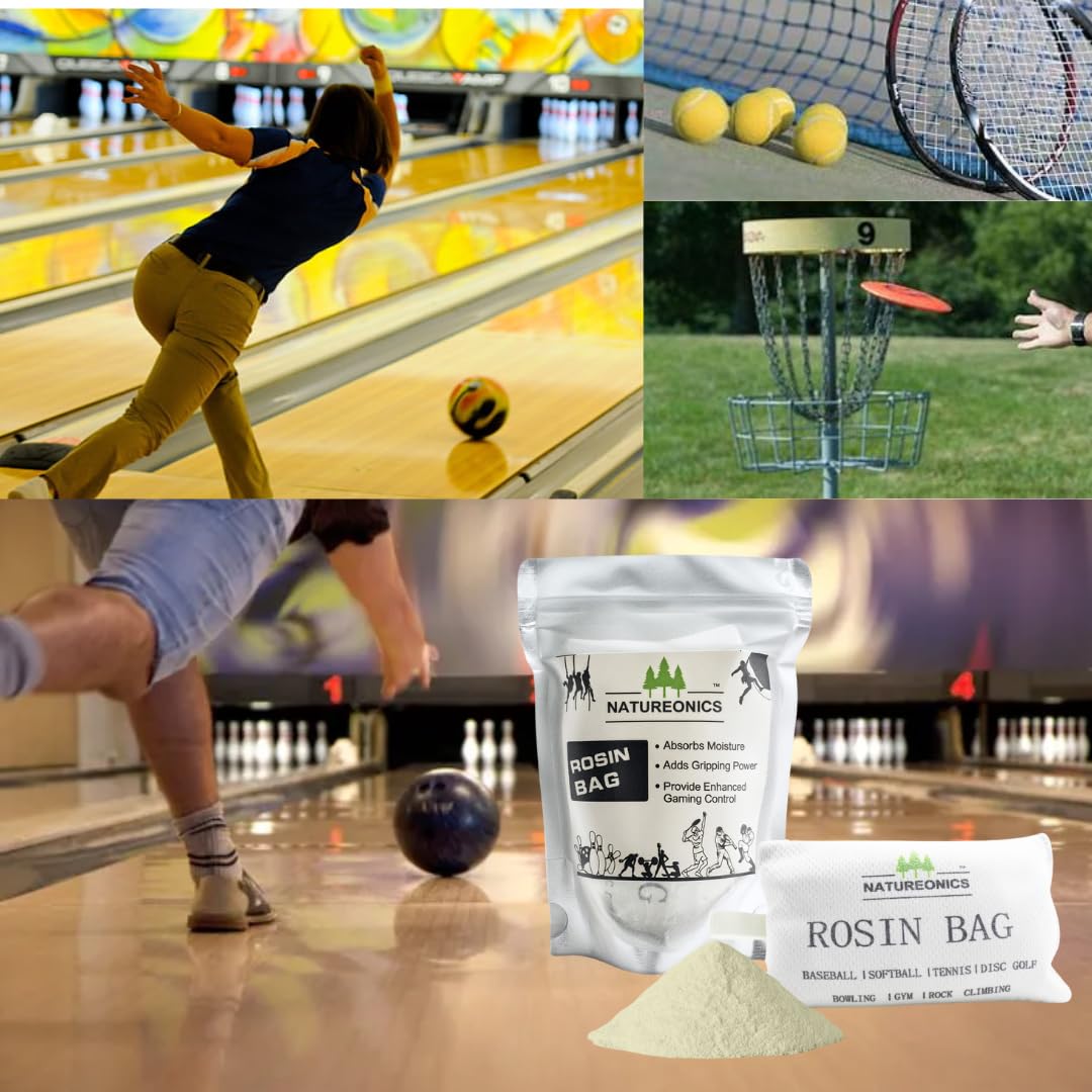 Premium Rosin Bag for Enhanced Grip - 5.3oz White Powder Bag (5.12